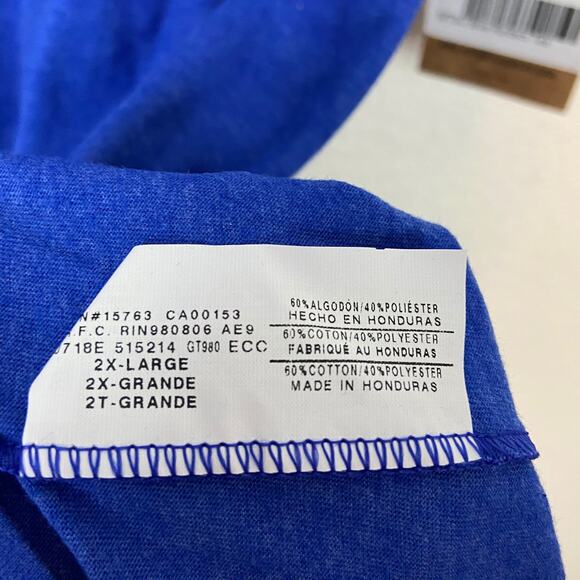 Rivalry Threads MT Sports Shirt NWT MTSU Blue Raiders 2XL T-Shirt - Picture 5 of 13